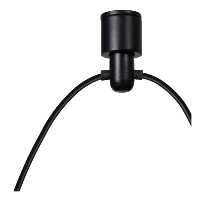 Lucide LORENZ - Závesné svietidlo - Ø 120 cm - LED Rozm. - 6x4W 3000K - Čierna